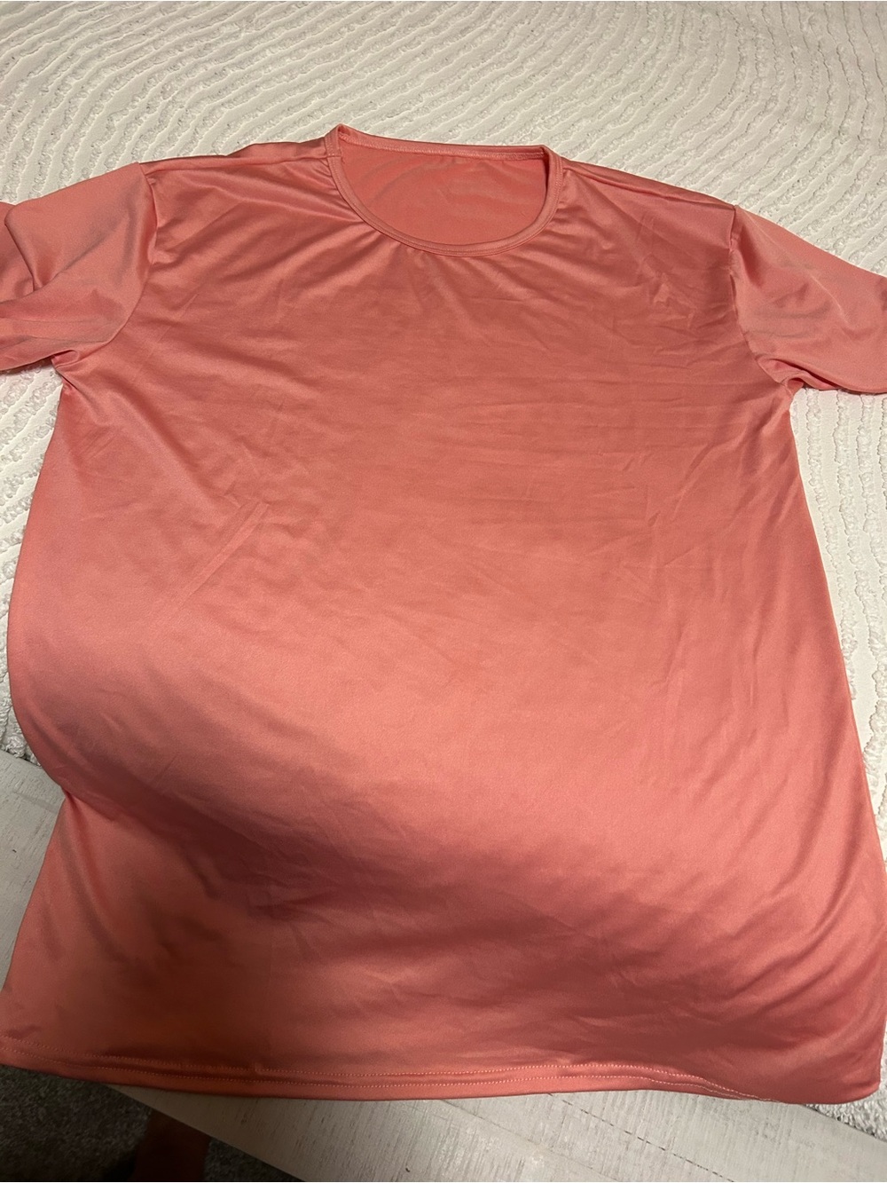Women’s Coral Short Sleeve Athletic Tee
